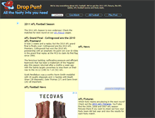 Tablet Screenshot of droppunt.com